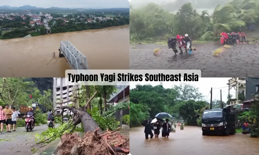 Typhoon Yagi Strikes Southeast Asia