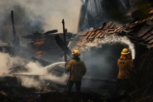 Franklin Fire in Malibu