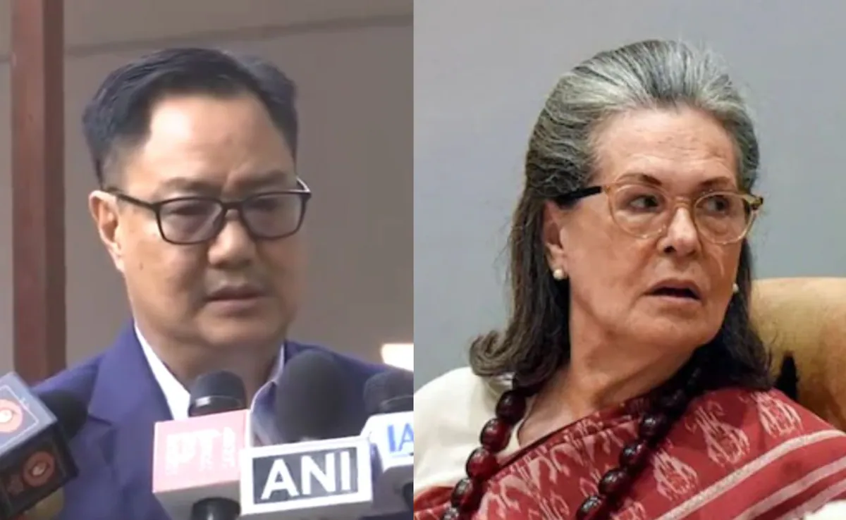 Links Between Sonia Gandhi, George Soros Serious: Kiren Rijiju